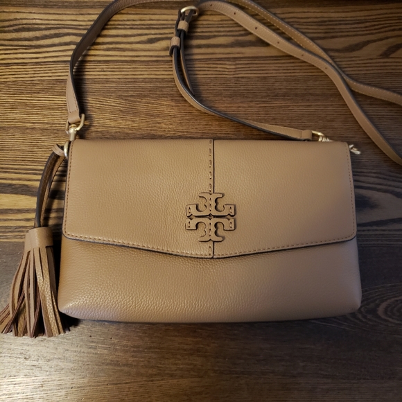 Tory Burch Handbags - Tory Burch McGraw Crossbody - Tiramisu